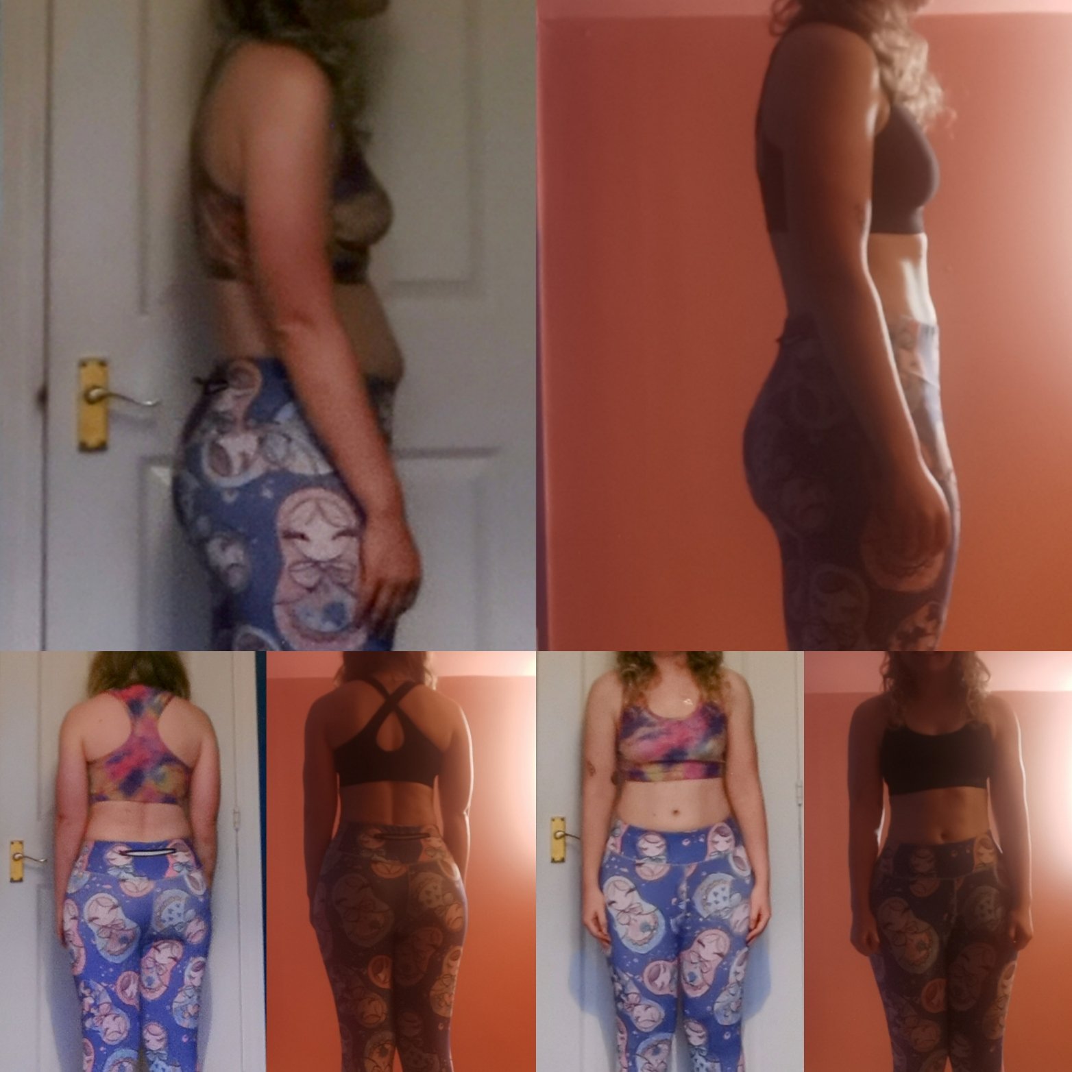Weight loss fitness transformation