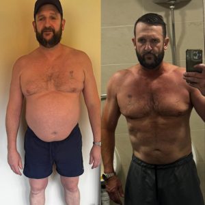 Weight loss calisthenics fitness transformation
