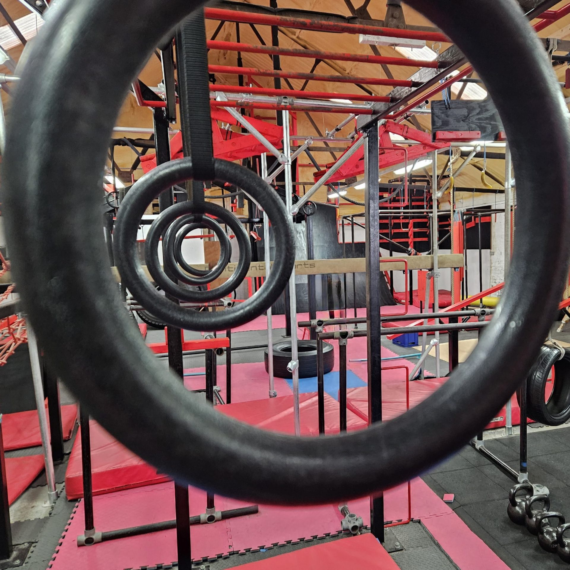 Inside the HC:FIT ninja obstacle training gym in Liverpool
