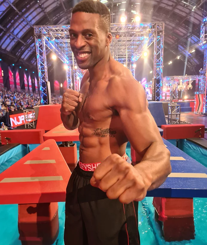 Henry Cookey on Ninja Warrior